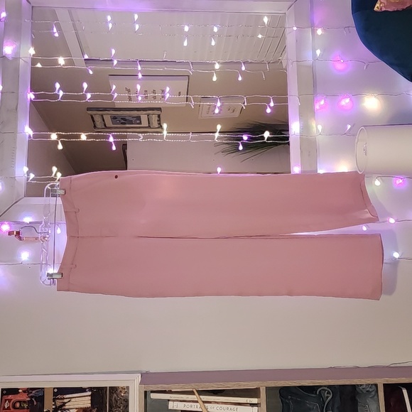 Scotch & Soda Pink Wide Leg Pants Size Medium - Like New - Picture 2 of 6